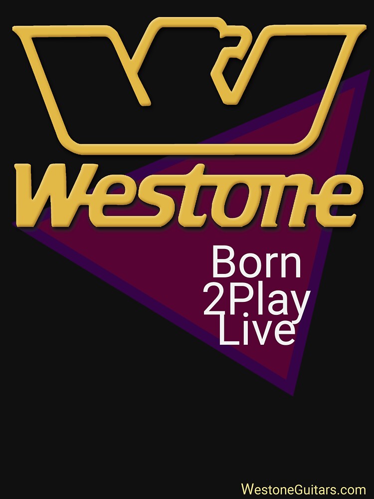 Thumbnail 7 of 7, Classic T-Shirt, Westone guitars logo (C) designed and sold by Regal-Music.