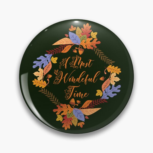 Item preview, Fall Season Leaves Autumn Wreath A Most Wonderful Time designed and sold by CharJens.