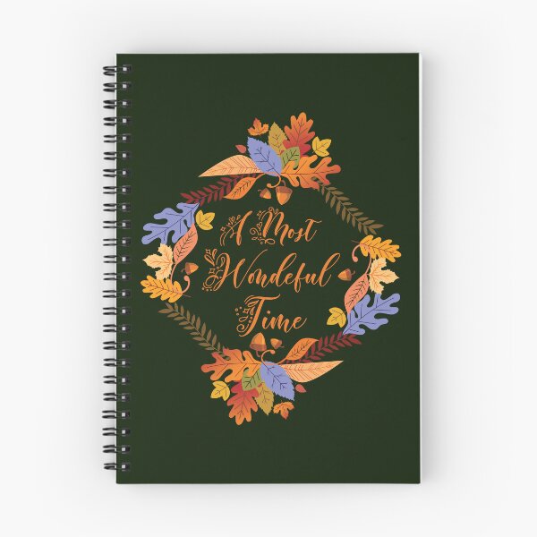 Item preview, Fall Season Leaves Autumn Wreath A Most Wonderful Time designed and sold by CharJens.