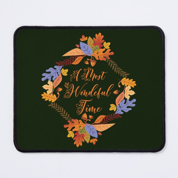 Item preview, Fall Season Leaves Autumn Wreath A Most Wonderful Time designed and sold by CharJens.