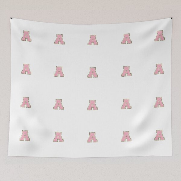 Item preview, Preppy Pink Varsity letter A  designed and sold by Gracie’s  Gold.