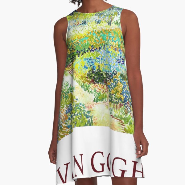 Item preview, Vincent van Gogh  The Garden  Art Exhibition Poster -  Van Gogh The Garden at Arles designed and sold by TeeARTHY.