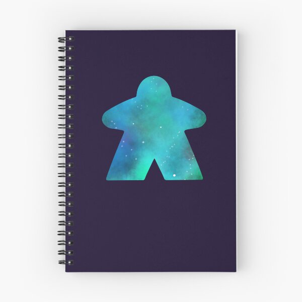 Item preview, Sky Blue Space with Stars Meeple | Board Game Fan designed and sold by Zab Butler Design.
