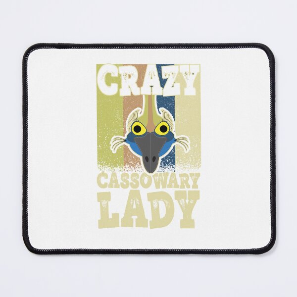 Item preview, Crazy Cassowary Lady Cassowary Face designed and sold by eternallygifted.