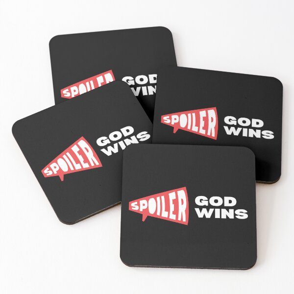 Item preview, Spoiler: God Wins designed and sold by peacefulcreator.