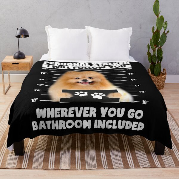 Item preview, Funny Pomeranian Puppy Sayings, Personal Stalker Dog, Pomeranian, Pomeranian Owner Gifts, Pomeranian Gift Ideas For Her designed and sold by PRINTED ..