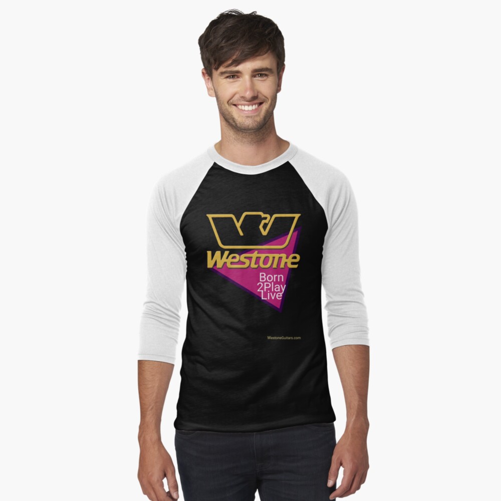 Item preview, Baseball ¾ Sleeve T-Shirt designed and sold by Regal-Music.