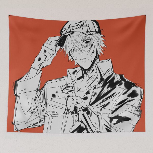 Item preview, Neutrophil Cells At Work Drawing For Otaku designed and sold by jerestudio.