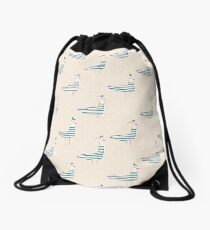 Seagulls Drawstring Bag
