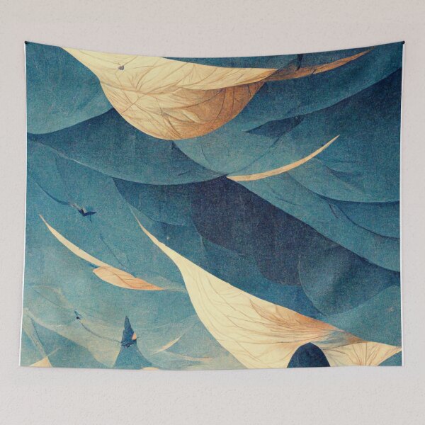 Item preview, Abstract whales in the sky - whale watching designed and sold by ontano.