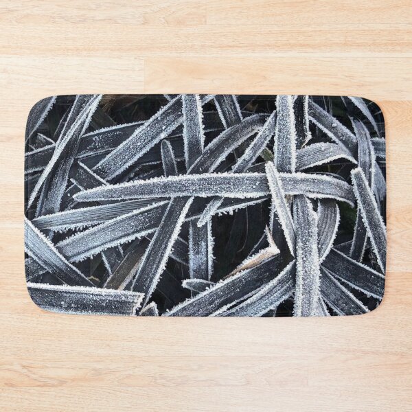 Item preview, Frosty Winter Black Grass  designed and sold by Photomersion.