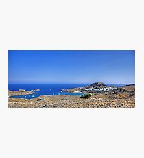 Lindos Panorama Photographic Print