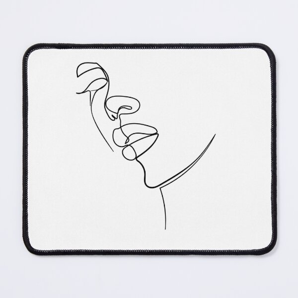 Item preview, One line drawing face. Abstract woman portrait. Modern minimalism art. designed and sold by Ireneart369.