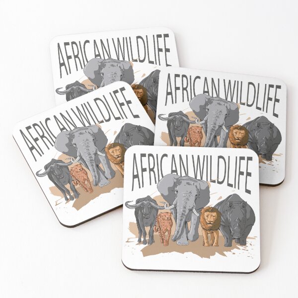 Item preview, African wildlife designed and sold by Rob-Son.