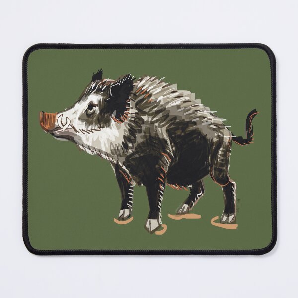 Item preview, Osku wildboar the handsome wild pig designed and sold by EskTuulispaa.