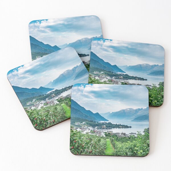 Item preview, Lofthus Mountain Town Norway  Hardagerfjorden designed and sold by Land Voyagers.