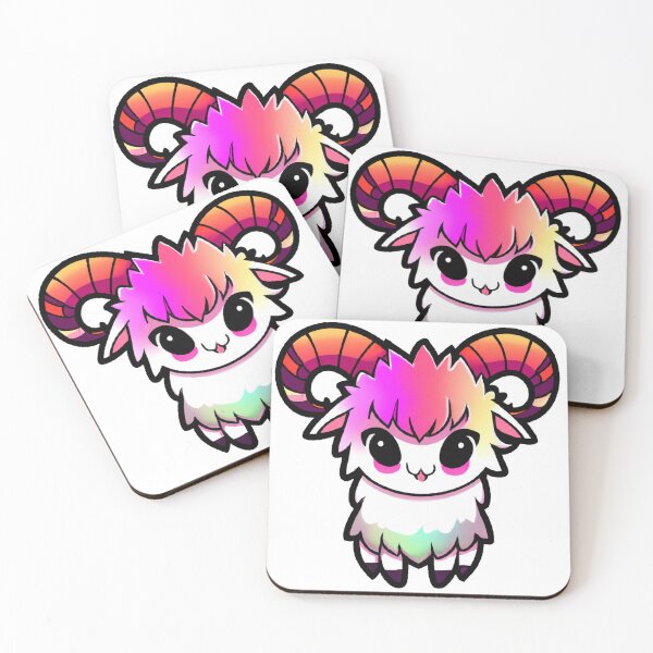 Item preview, Fluffy the cute baphomet designed and sold by EvilChibiAI.