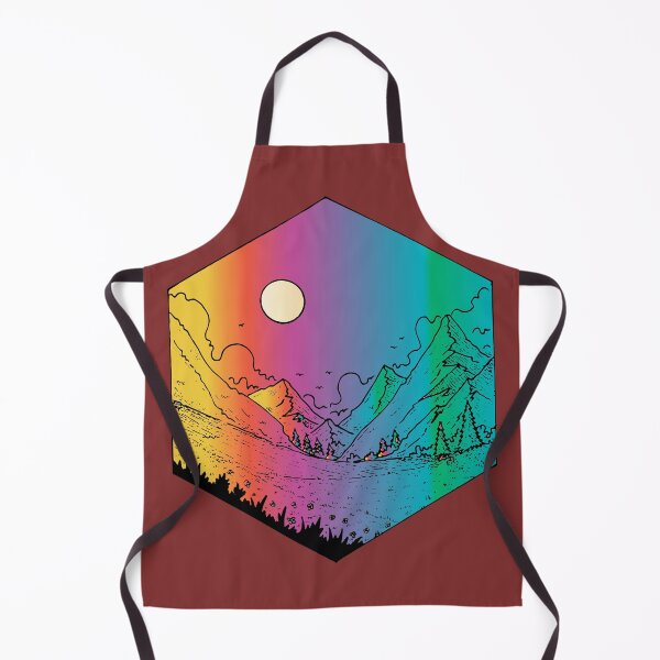 Item preview, colorful mountain sunset designed and sold by XXgooddeedXX.