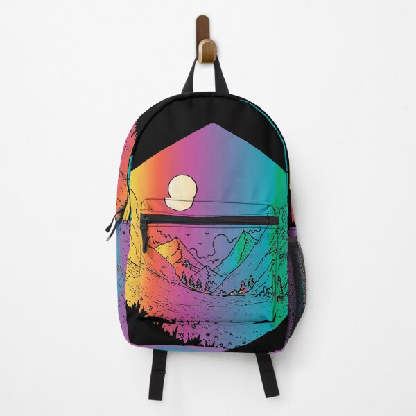 Item preview, colorful mountain sunset designed and sold by XXgooddeedXX.