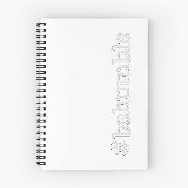 Item preview, #behumble - White on White designed and sold by Gretchen Tiger.