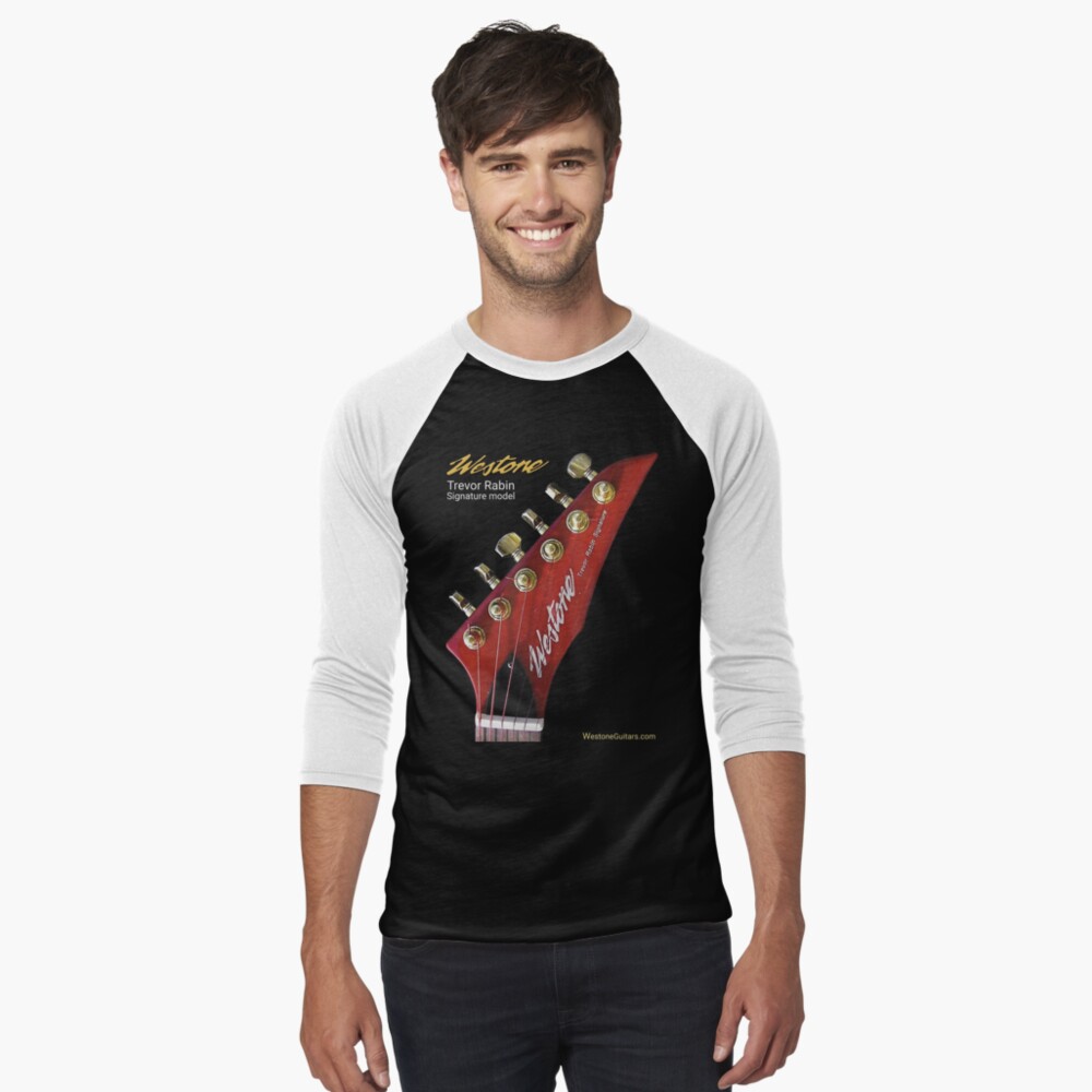 Item preview, Baseball ¾ Sleeve T-Shirt designed and sold by Regal-Music.