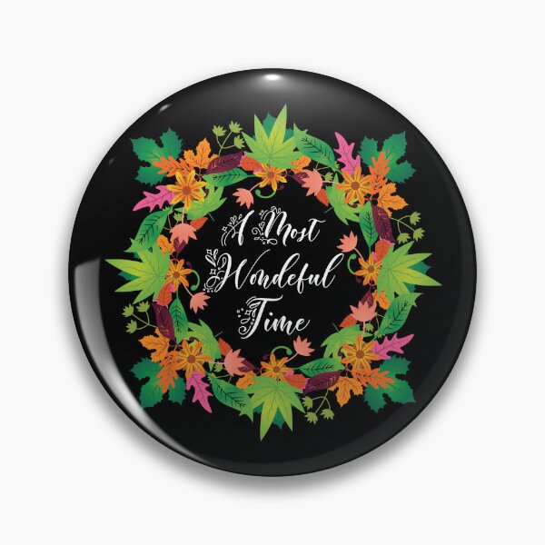 Item preview, Fall Season Leaves Autumn Wreath A Most Wonderful Time designed and sold by CharJens.