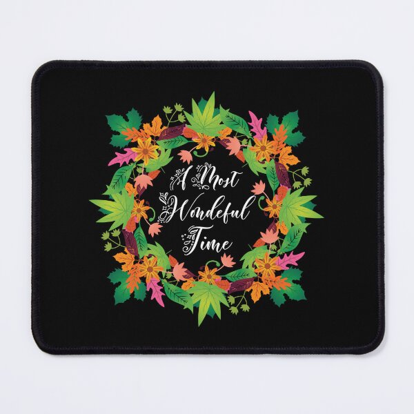 Item preview, Fall Season Leaves Autumn Wreath A Most Wonderful Time designed and sold by CharJens.