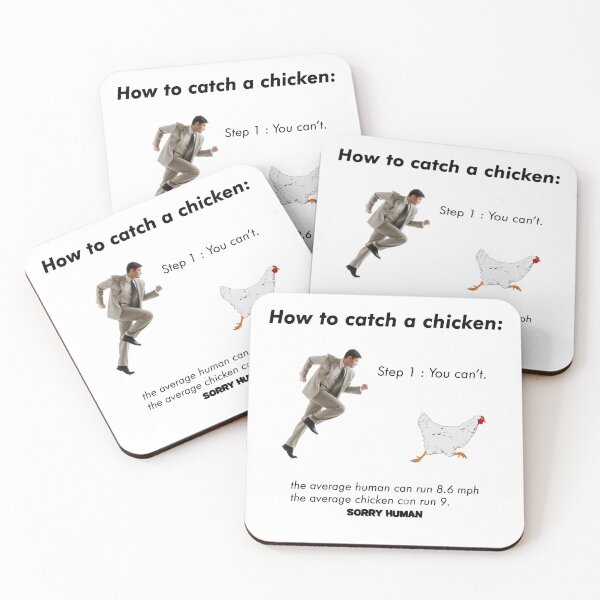 Item preview, Running Chicken Meme designed and sold by DeskTopDesign ★★★★★.