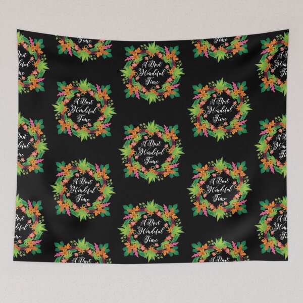Item preview, Fall Season Leaves Autumn Wreath A Most Wonderful Time designed and sold by CharJens.