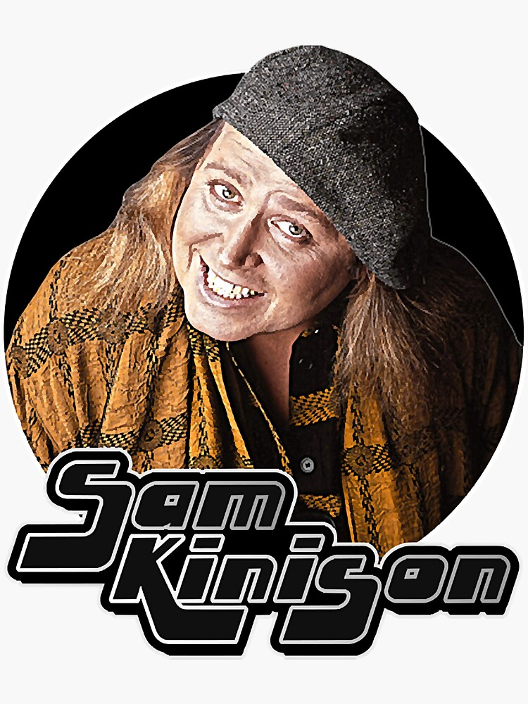 &ldquo;Retro Sam Kinison Smile Tribute " Sticker for Sale by BaileyMar28311