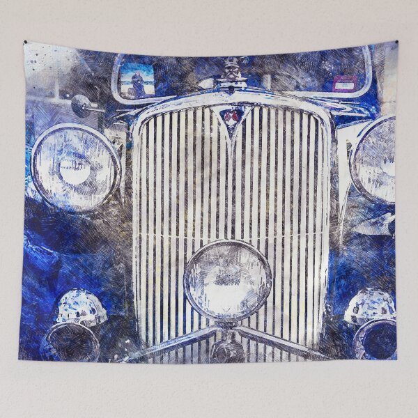 Item preview, Rover Horns and Headlights Watercolor and Pencil. designed and sold by Steven Jodoin.