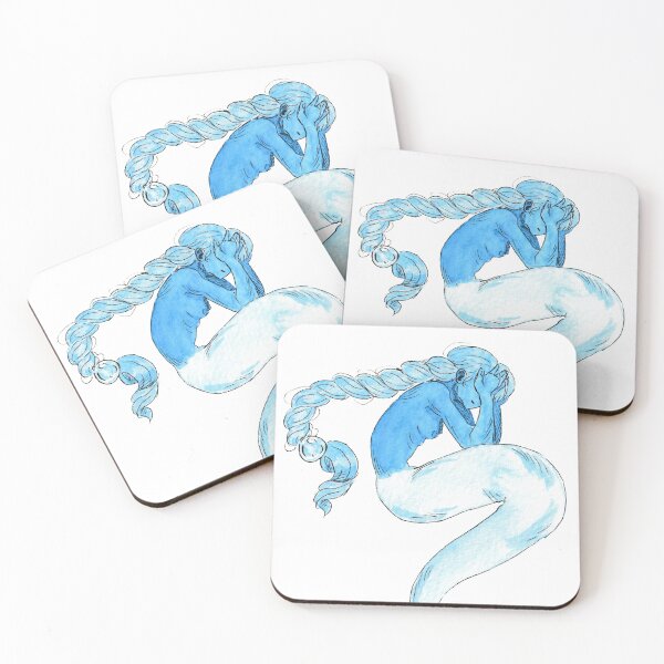 Item preview, Blue - Mermay 2022 day 2 designed and sold by Adca-art.