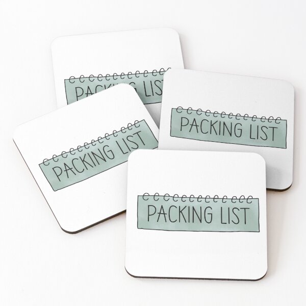 Item preview, Packing List, Stickers, Family Vacation, Travel, Trip, Road Trip, Journey designed and sold by SHiNStudio.