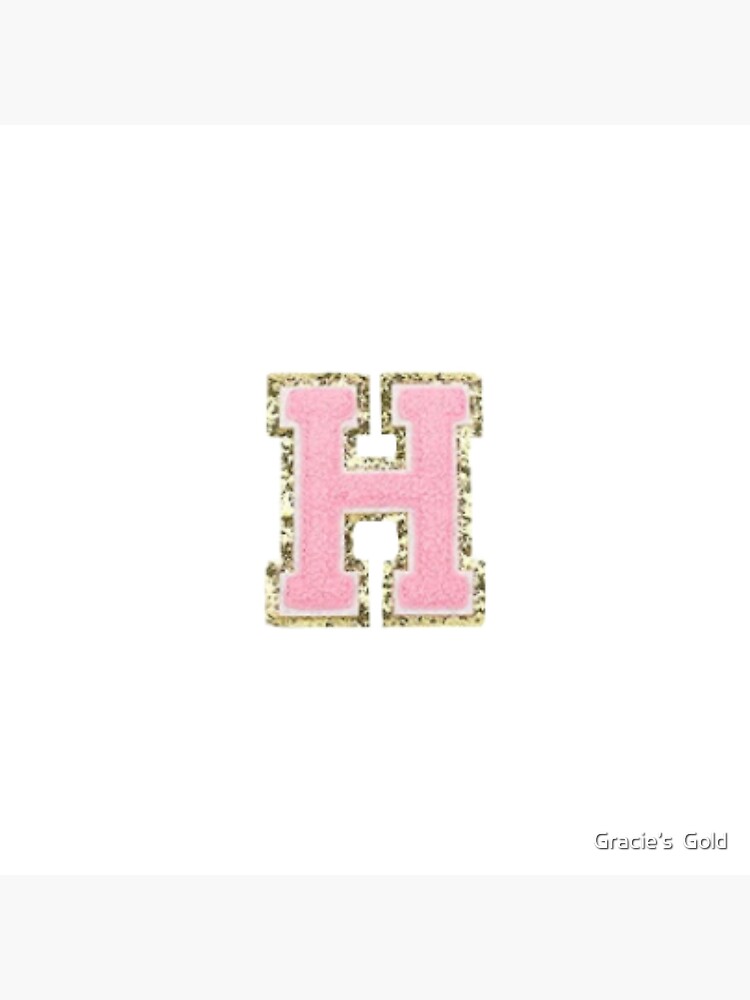 Preppy Pink Varsity Letter H Poster For Sale By Corsiglia Redbubble 6185