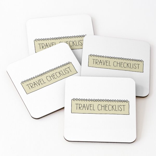 Item preview, Travel Checklist, Stickers, Family Vacation, Travel, Trip, Road Trip, Journey designed and sold by SHiNStudio.