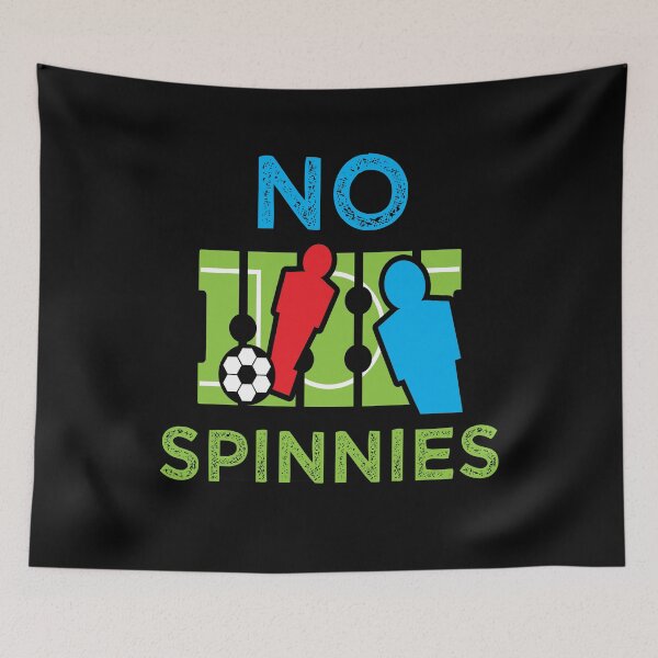 Item preview, No Spinnies Spinning Soccer designed and sold by MooonTees.