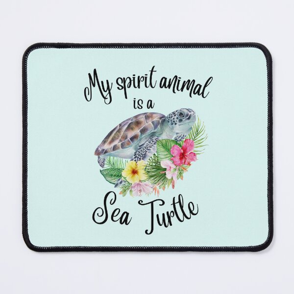 Item preview, My spirit animal is a Sea Turtle designed and sold by Jennykies.