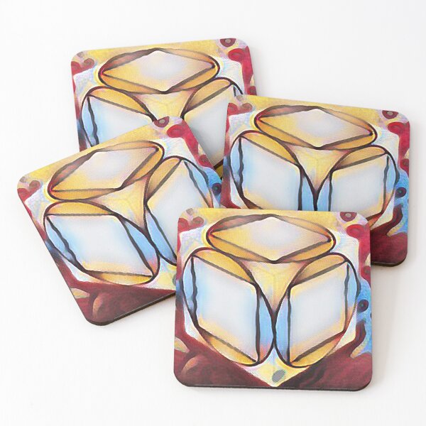 Item preview, 3D square in circle designed and sold by kasha-shadow.