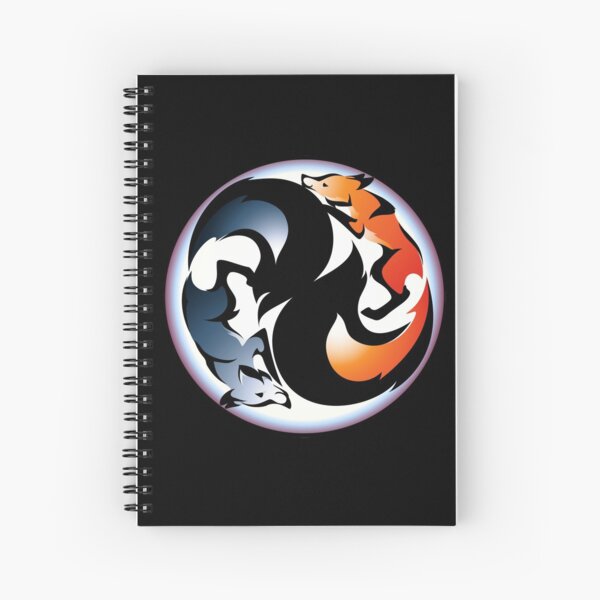Vista previa del artículo con la obra «Yin Yang Kitsune», diseñado y vendido por rhpotter.