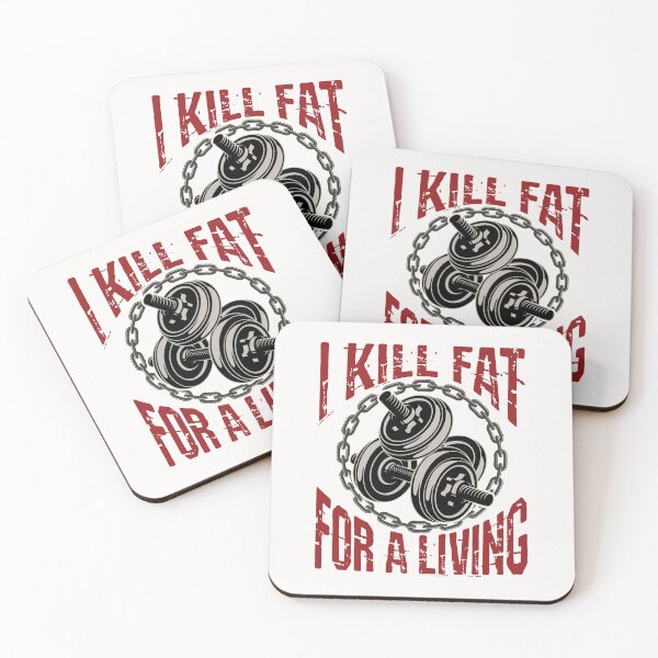 Item preview, I Kill Fat for a Living Personal Trainer Health &  Fitness Coach designed and sold by jaygo.