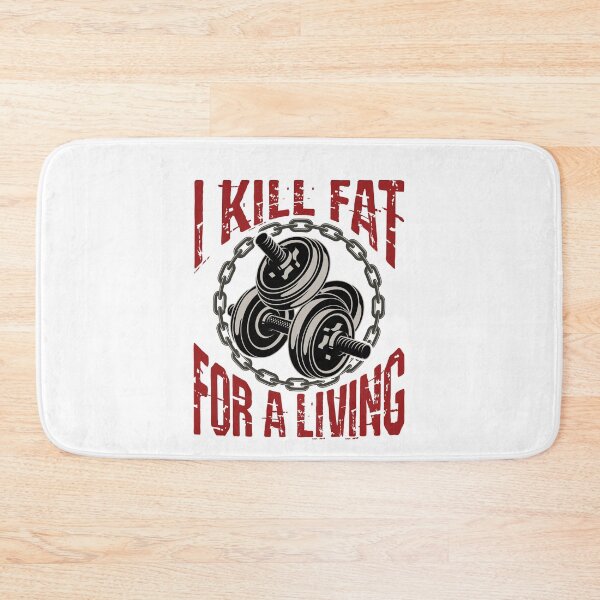 Item preview, I Kill Fat for a Living Personal Trainer Health &  Fitness Coach designed and sold by jaygo.