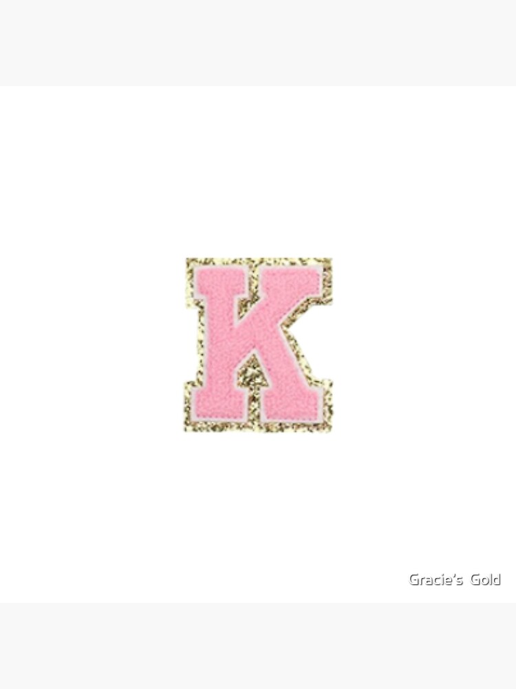 Preppy Pink Varsity Letter K Poster For Sale By Corsiglia Redbubble 7511