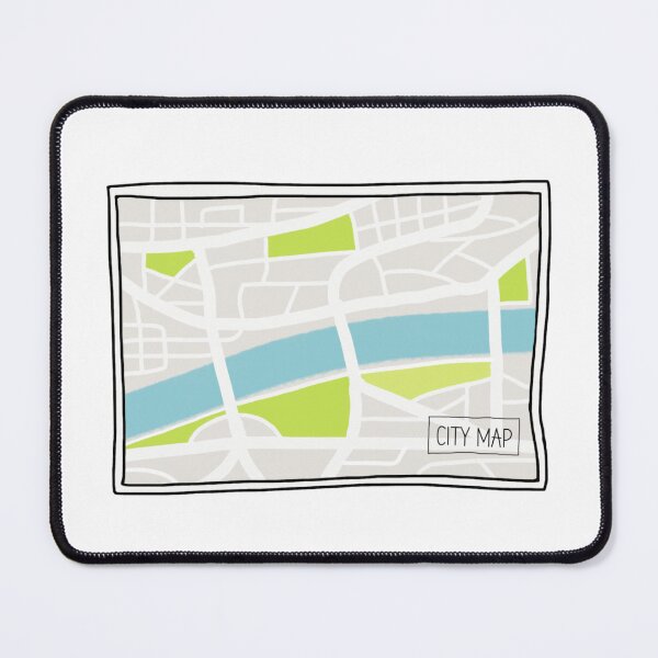 Item preview, Map, Stickers, Family Vacation, Travel, Trip, Road Trip, Journey, City designed and sold by SHiNStudio.