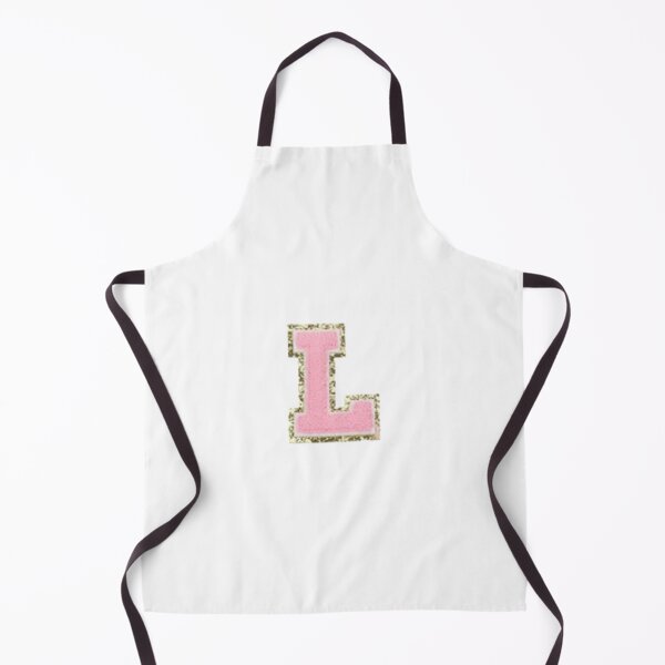 Item preview, Preppy Pink Varsity letter L designed and sold by Gracie’s Gold.