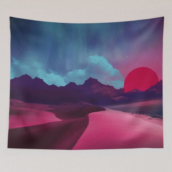 Item preview, Sunset and strange skies designed and sold by EightBitStrana.