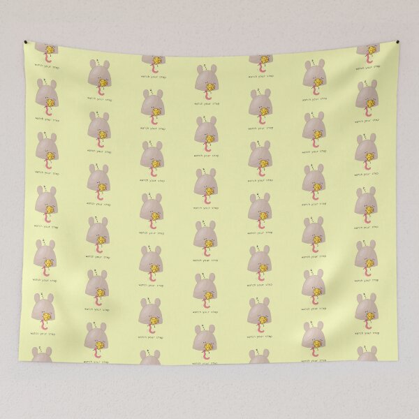 Item preview, cute mouse and cheese designed and sold by wordspotrayal.