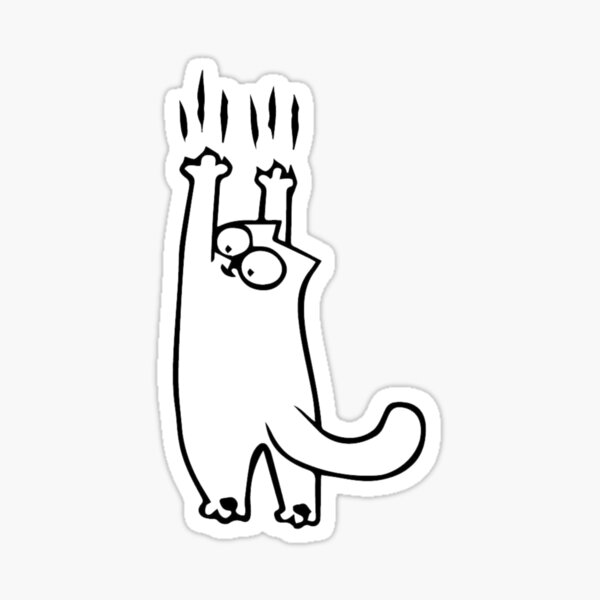 Simons Katze Sticker