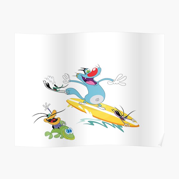Oggy And The Cockroaches Posters for Sale | Redbubble