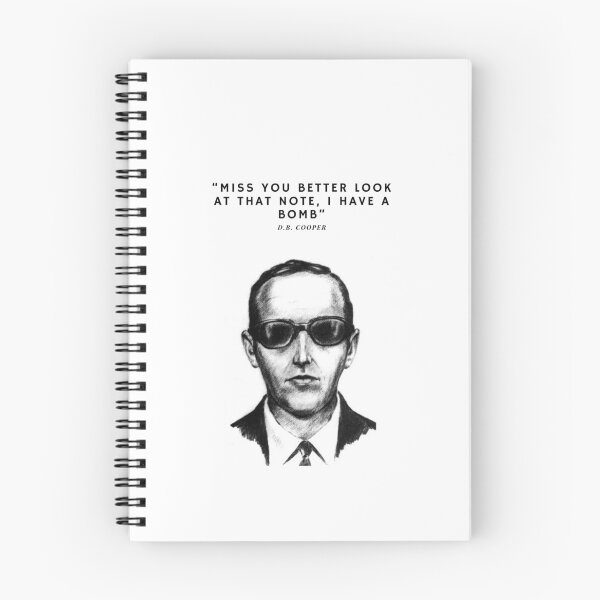 Item preview, D.B. Cooper Quote 1971 designed and sold by hollyrogers.