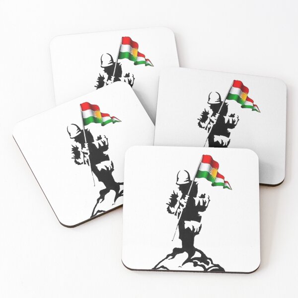 Aperçu de l'œuvre Kurdistan libre créée et vendue par KurdishShops.